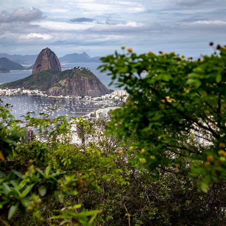 Vista do Rio de Janeiro com Cristo Redentor